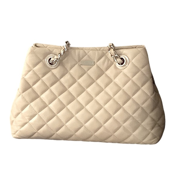kate spade Handbags - Kate Spade Gold Coast Maryanne Cream Shoulder Bag with Dust Cover